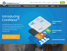 Tablet Screenshot of coredial.com